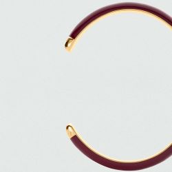 Bracelet femme jonc agatha leo acier doré 02470507-473-tu - bracelets-acier - edora - 3