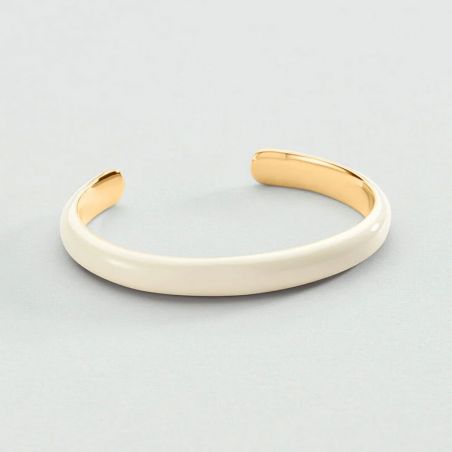 Bracelet jonc femme: jonc en or, jonc argent & or rose femme - bracelets-acier - edora - 1