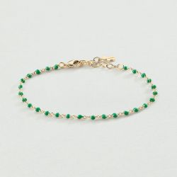 Bracelet femme agatha smarty acier doré 02470155-658-tu - bracelets-acier - edora - 0