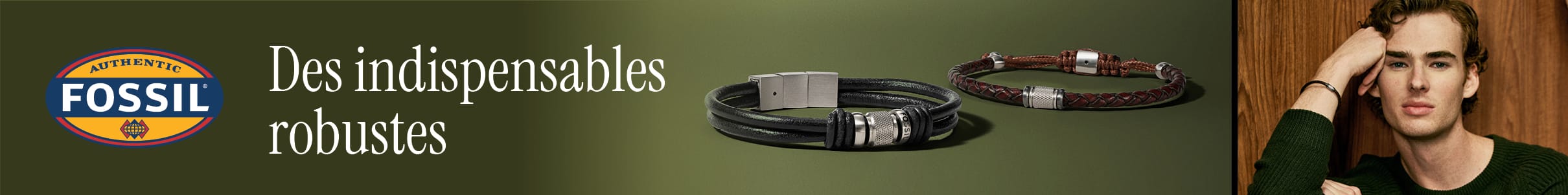FOSSIL BIJOUX HOMME