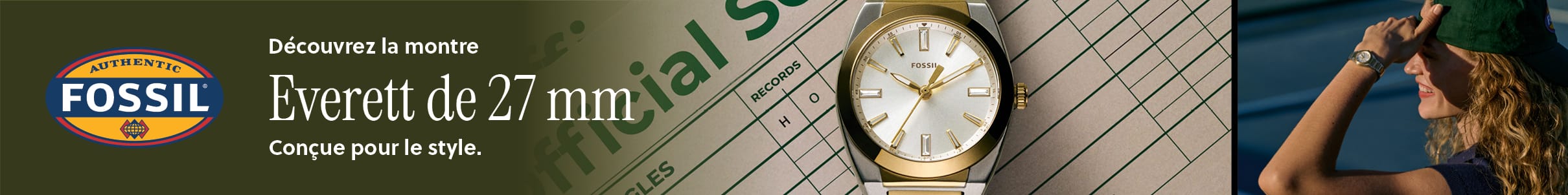 FOSSIL MONTRES  FEMME